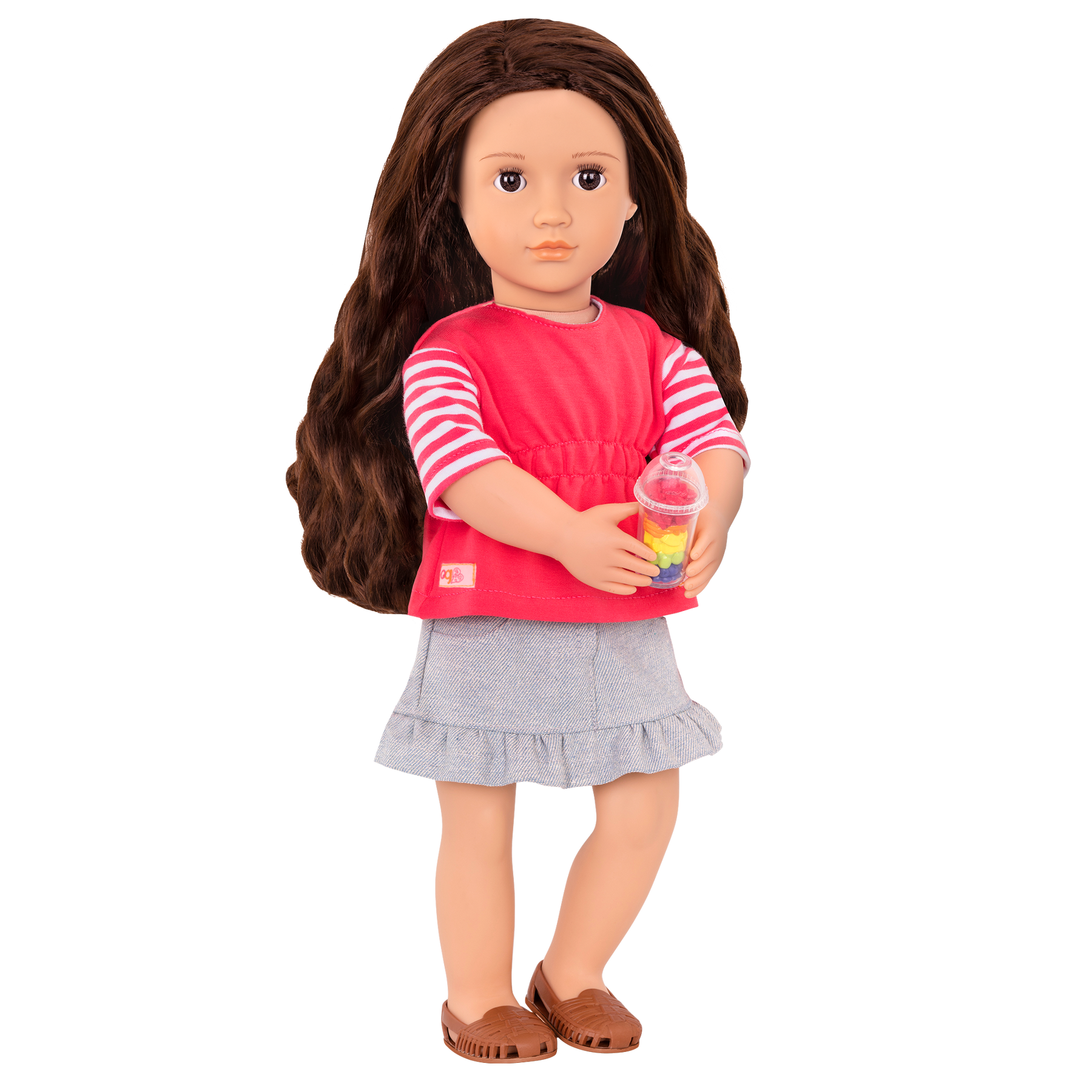 اور جينيريشن دمية ريانا شاحنة الطعام 46سم دمية مع اكسسوارات Our Generation