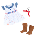 اور جينيريشن عروسة ومهر الفروسية شيلي 45 سم دمية مع اكسسوارات Our Generation