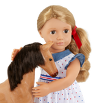 اور جينيريشن عروسة ومهر الفروسية شيلي 45 سم دمية مع اكسسوارات Our Generation