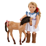 اور جينيريشن عروسة ومهر الفروسية شيلي 45 سم دمية مع اكسسوارات Our Generation