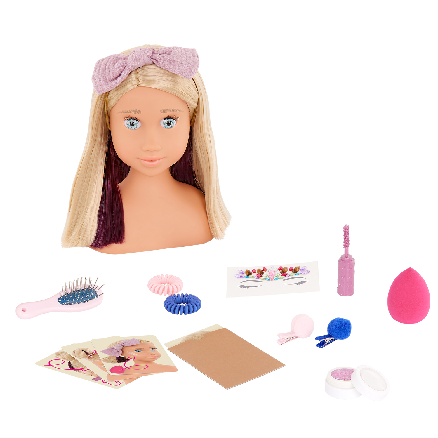 اور جينيريشن دمية تصفيف رأس الدمى دمية مع اكسسوارات Our Generation