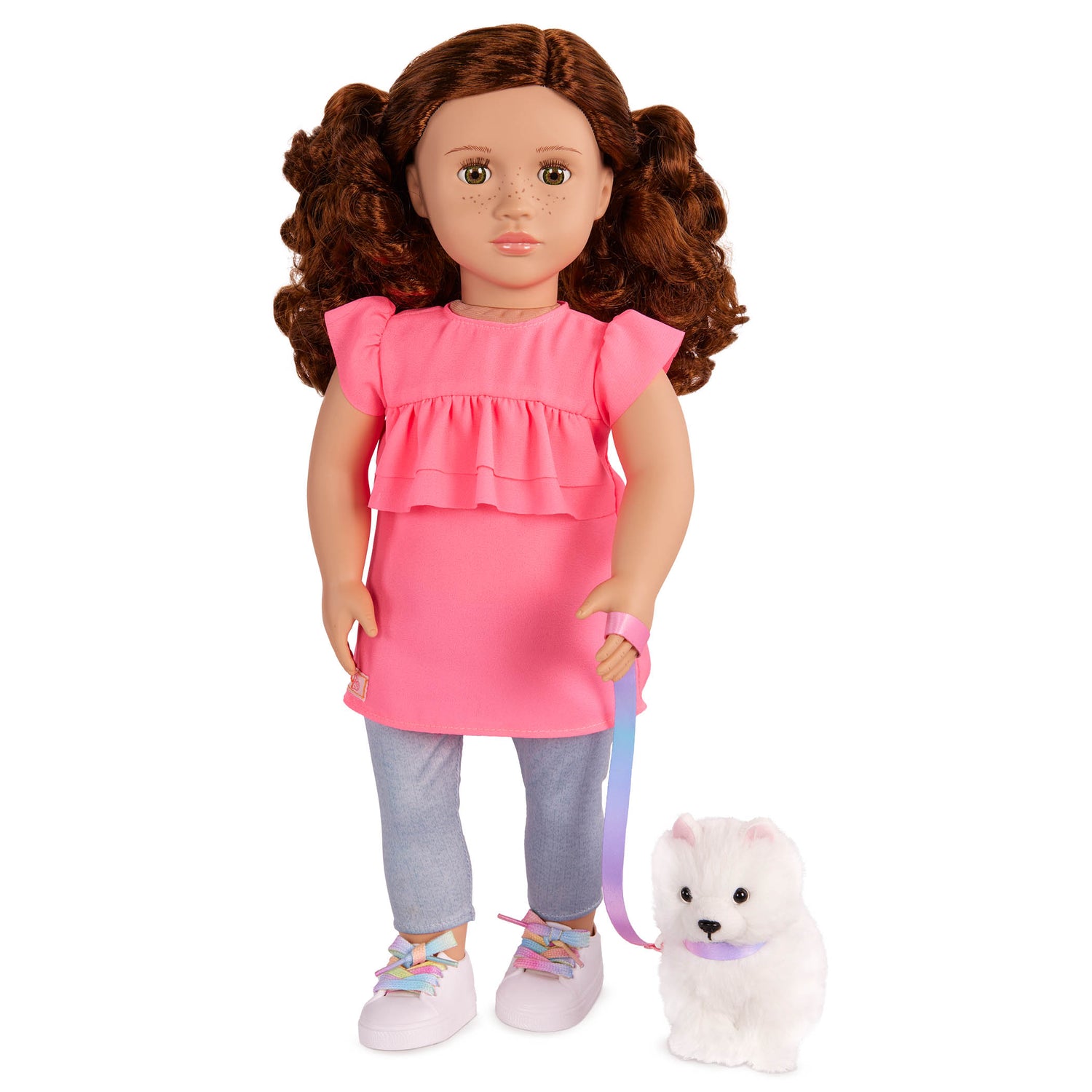 اور جينيريشن بيكا مع جرو 45 سم دمية مع اكسسوارات Our Generation