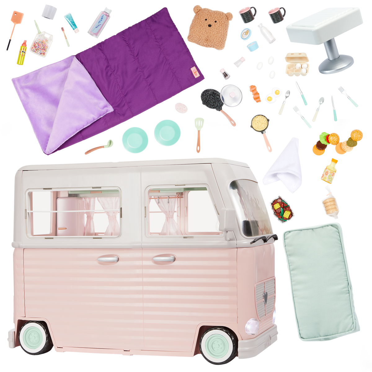 اور جينيريشن عربة تخييم الدمى اكسسوارت الدمى Our Generation