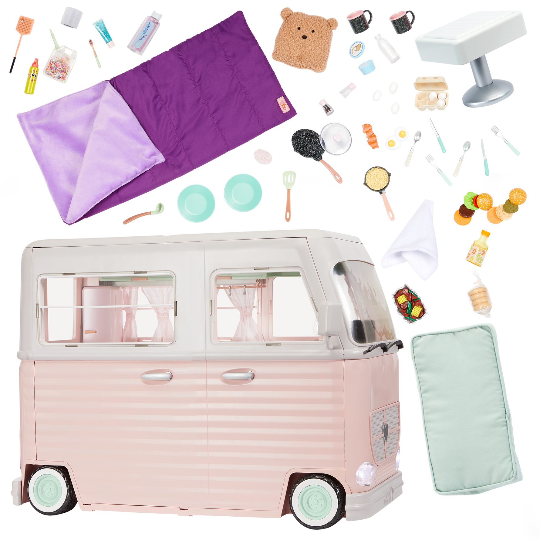 اور جينيريشن عربة تخييم الدمى اكسسوارت الدمى Our Generation