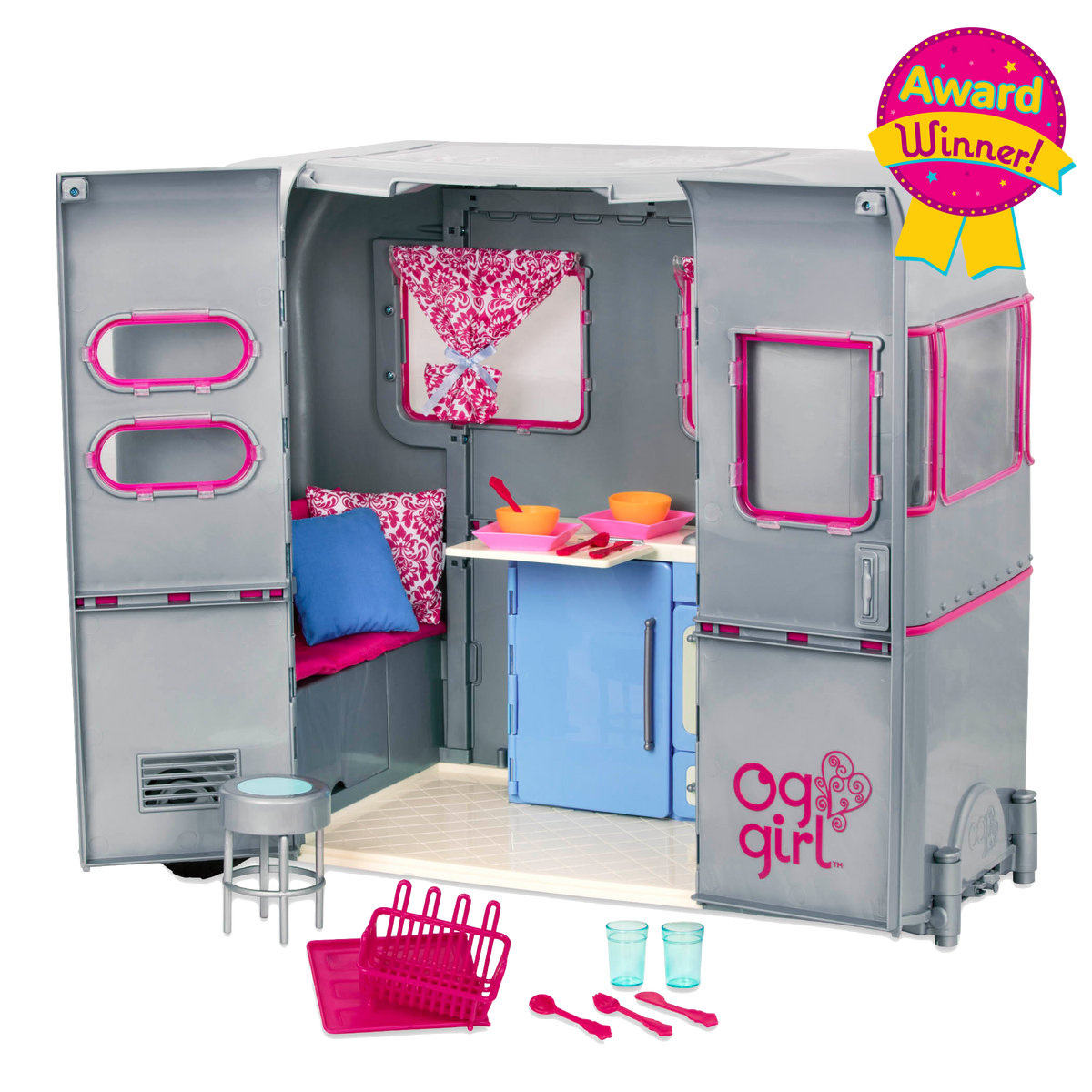 أور جينيريشن عربة التخييم اكسسوارت الدمى Our Generation