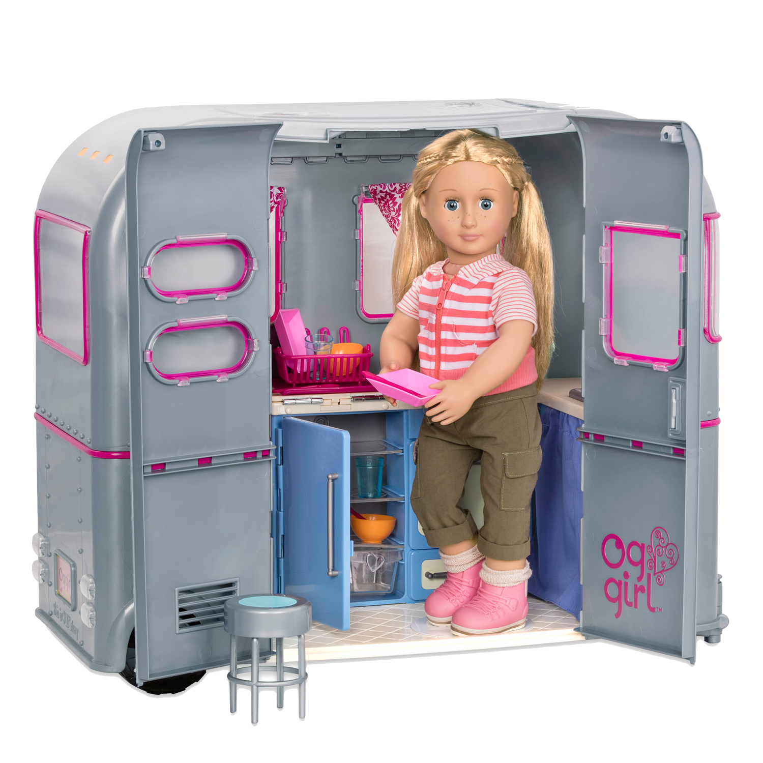 أور جينيريشن عربة التخييم اكسسوارت الدمى Our Generation