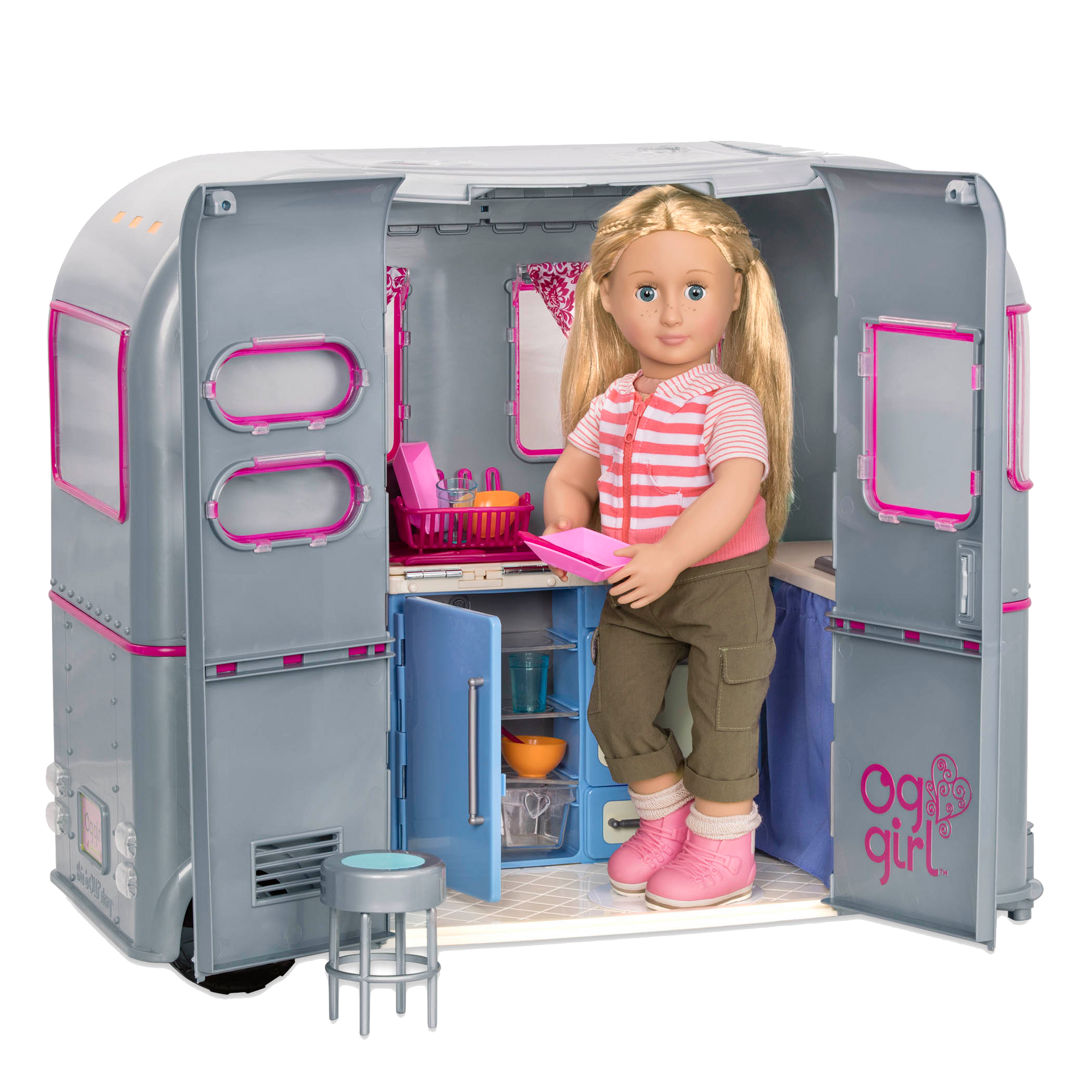 أور جينيريشن عربة التخييم اكسسوارت الدمى Our Generation