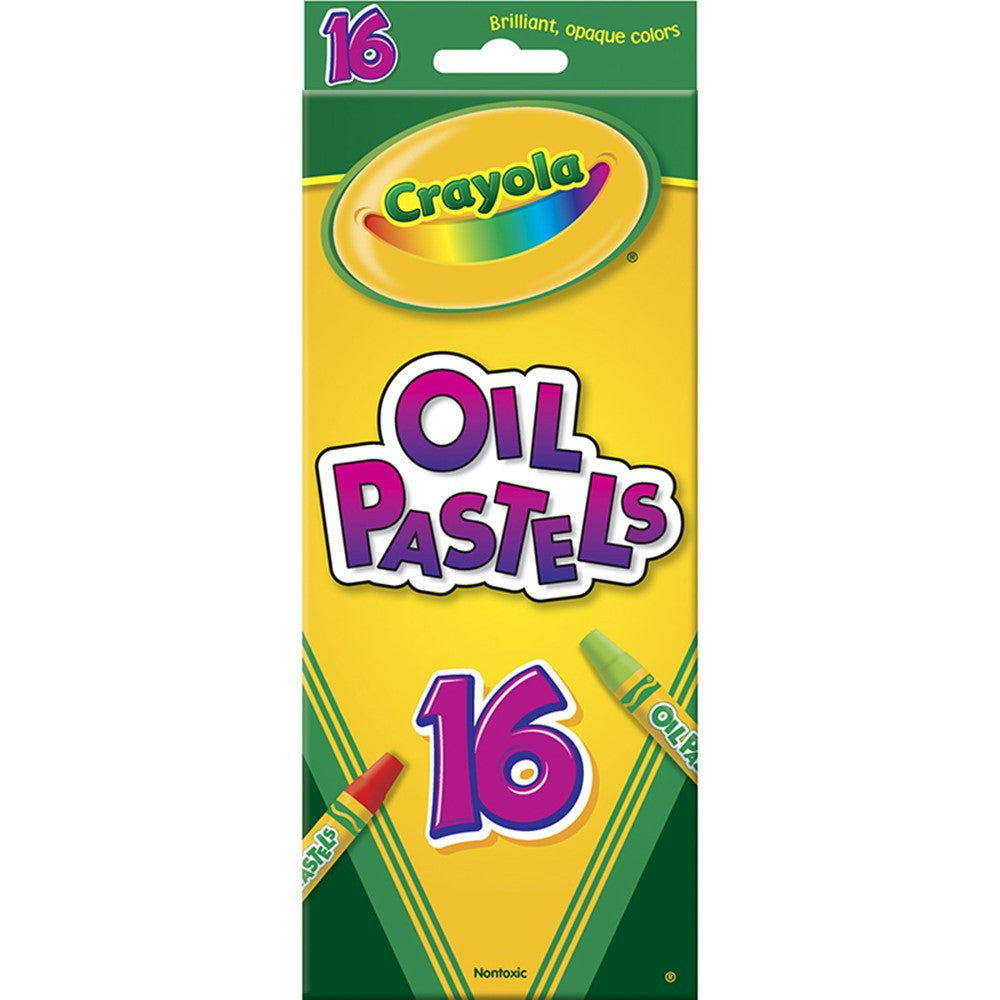 كرايولا الوان الباستيل الزيتية 16 لون رسم و تلوين Crayola