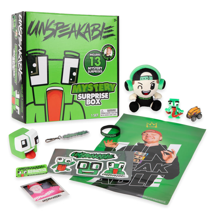 أنسبيكابل صندوق المفاجآت الغامض المجسمات Unspeakable