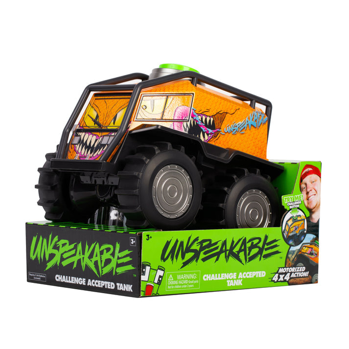 أنسبيكابل دبابة قبول التحدي مركبات الأطفال Unspeakable