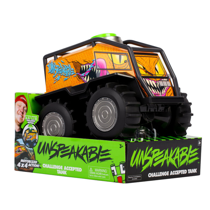 أنسبيكابل دبابة قبول التحدي مركبات الأطفال Unspeakable