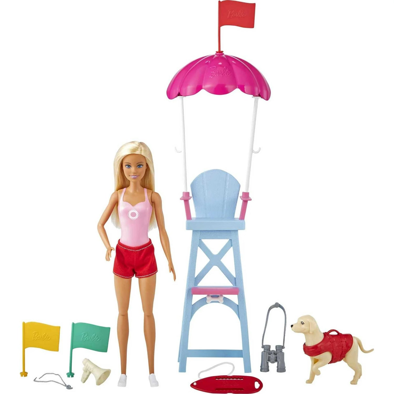 باربي دمية حارس الإنقاذ دمية مع اكسسوارات Barbie