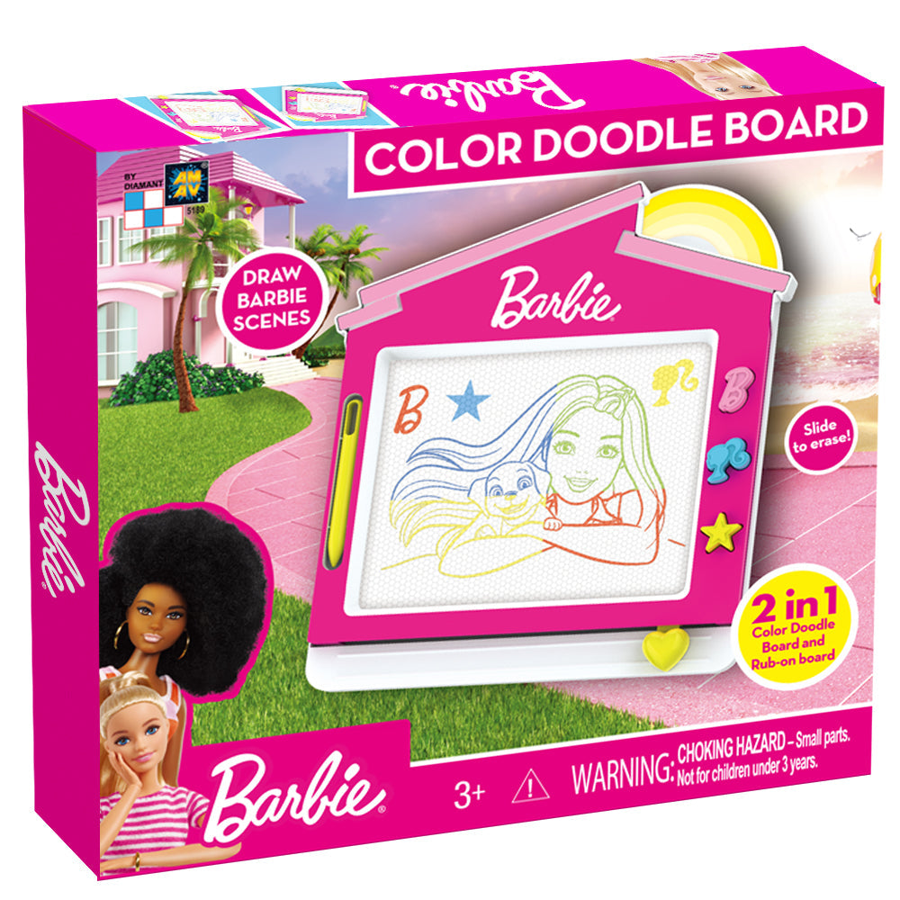 باربي لوح رسم مغناطيسي ملون رسم و تلوين Barbie