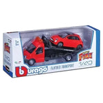 بي بروجو سيارة نقل مع سيارة فيات مركبات الأطفال Bburago