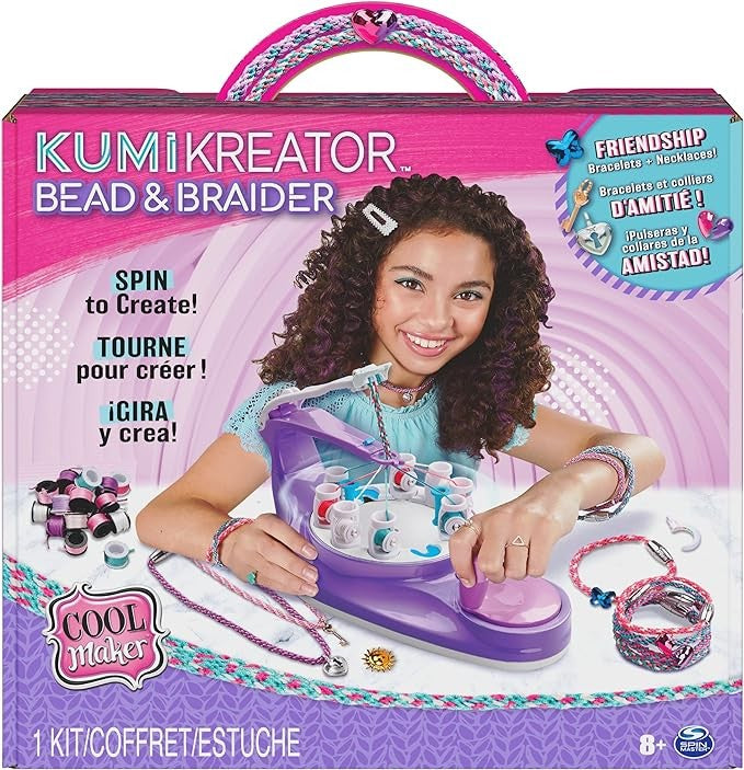 كول ميكر صانعة الأساور والحرف اليدوية 3 في 1 الخرز والاكسسوارات Cool Maker