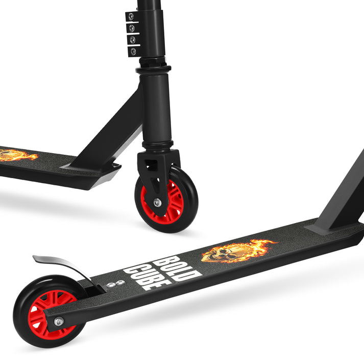 بولدكيوب ستانت سكوتر أسود سكوتر عجلتين BOLDCUBE