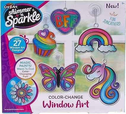 شيمر اند سباركل لعبه تغيير لون النافذة الخرز والاكسسوارات Shimmer N Sparkle