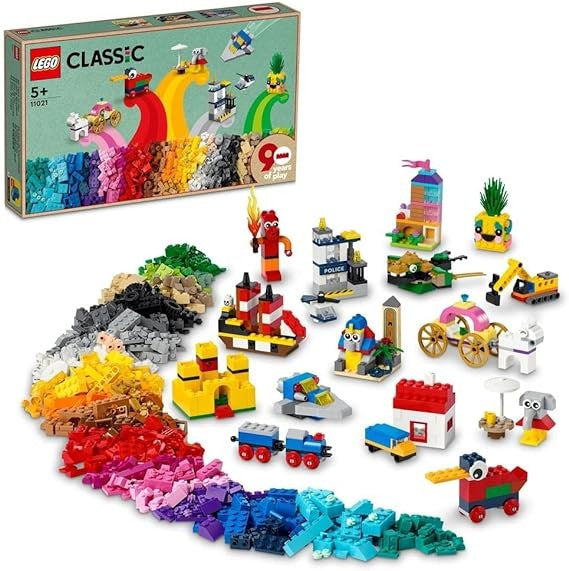 ليجو كلاسيك مجموعه المكعبات الكلاسيكيه مكعبات التركيب LEGO