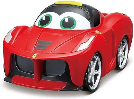 بي بي جونيور سيارة فيراري تاتش اند جو أحمر مركبات الأطفال BB Junior