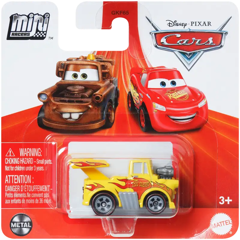 كارز لعبة ميني ريسر سينجلز بليستر اشكال متنوعة المركبات المتنوعه Disney