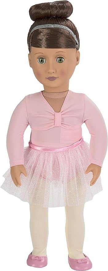 اور جينرايشن دميه شخصية سيدني لي ديلوكس مع كتاب 45 سم دمية مع اكسسوارات Our Generation