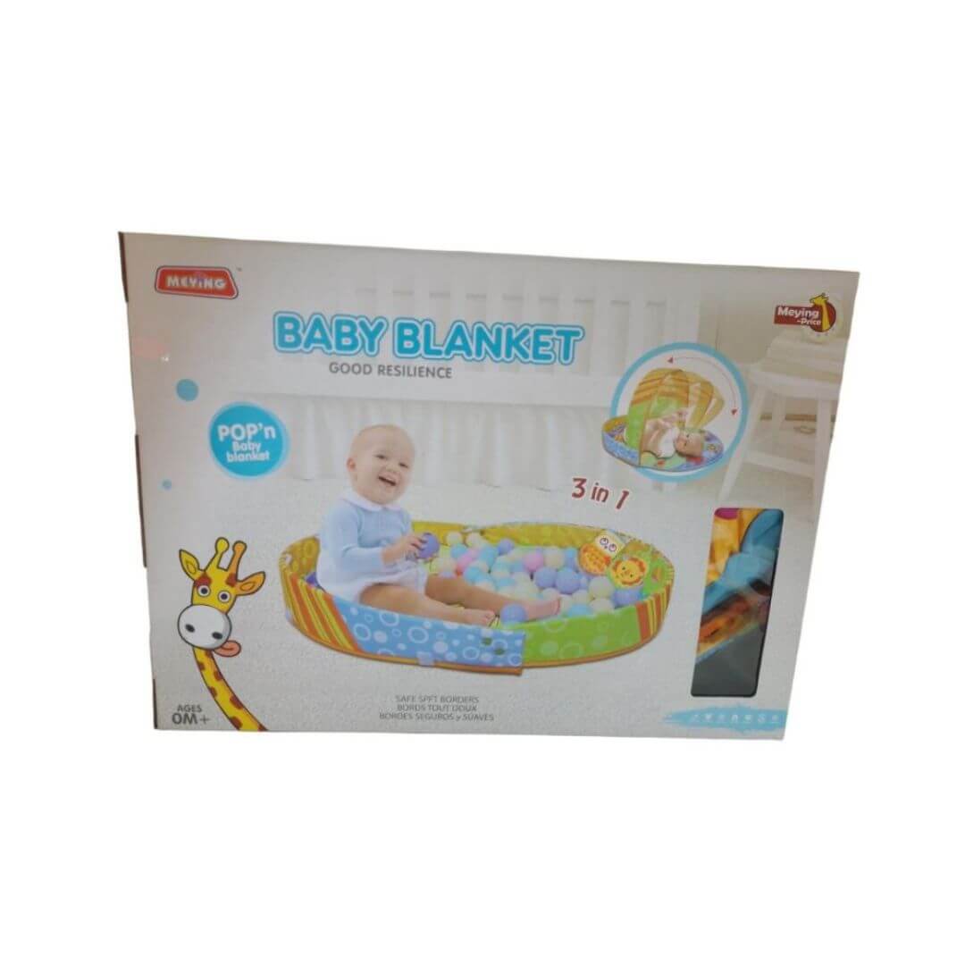 مفرش ومحبس أطفال 3 في 1 بساط للمواليد LOCAL