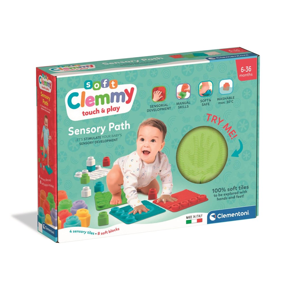 كلمنتوني بساط لعب ناعم للأطفال العاب تعليمية Clementoni