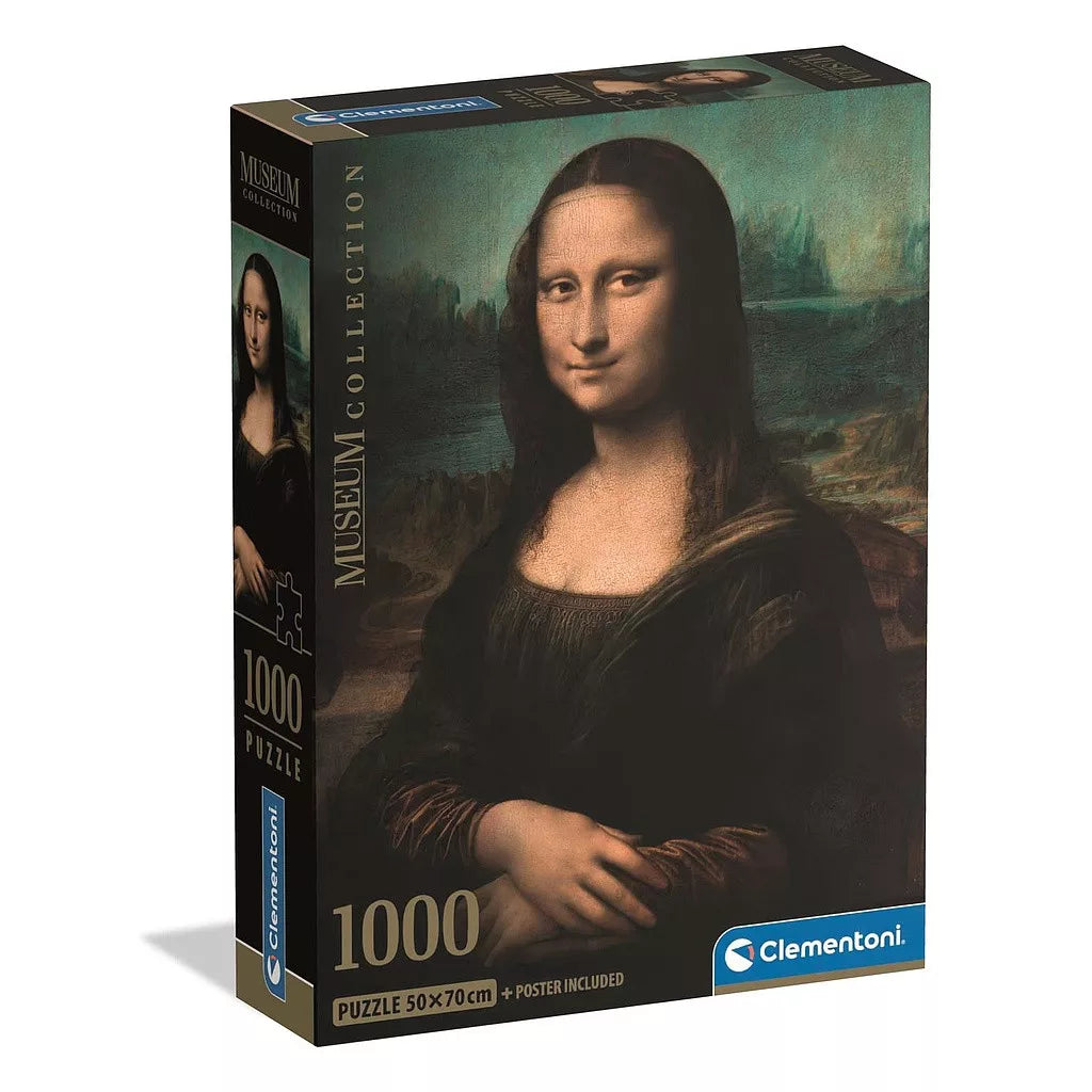 كليمنتوني بازل لوحة الموناليزا 1000 قطعة العاب البزل Clementoni