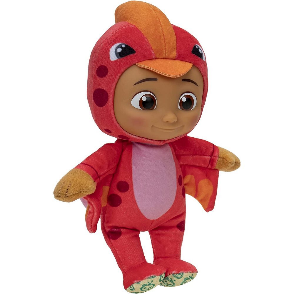 كوكوميلون نينا ديناصور أحمر قطني 20سم الالعاب القطنية CoComelon