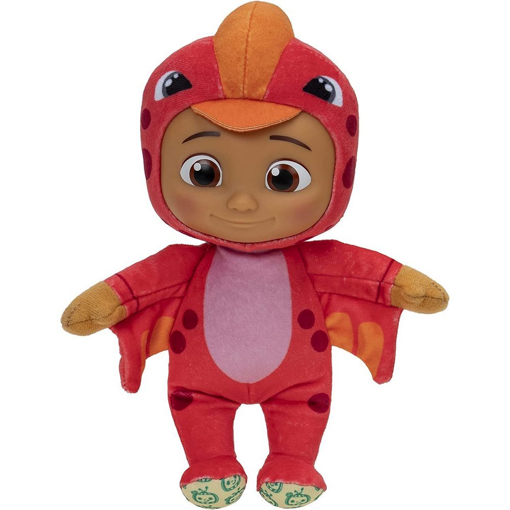 كوكوميلون نينا ديناصور أحمر قطني 20سم الالعاب القطنية CoComelon