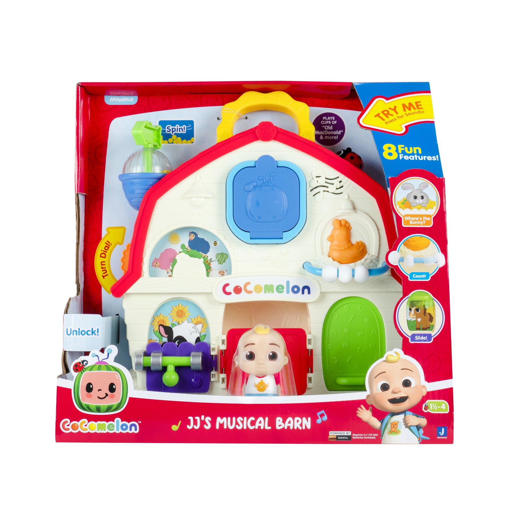 كوكوميلون حظيرة جاي جاي الموسيقية بيوت الدمى CoComelon