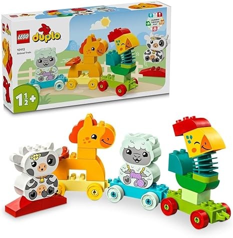 ليجو دوبلو لعبة مكعبات بناء قطاري الاول مكعبات التركيب LEGO