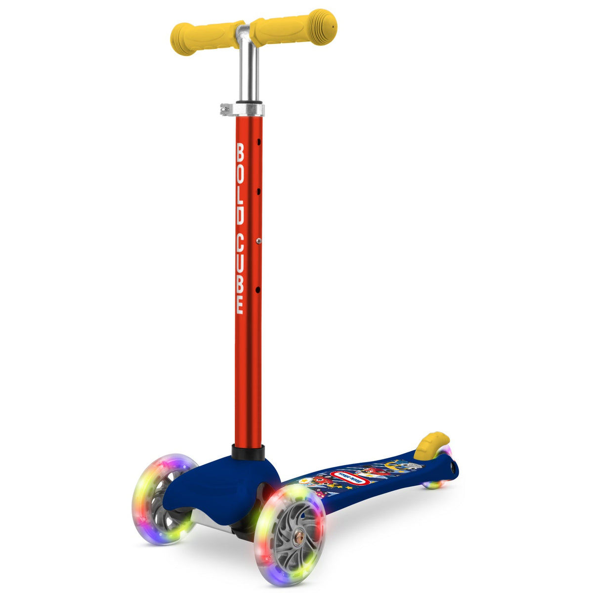 ليتل تايكس سكوتر أزرق وأحمر سكوتر 3 عجلات Little Tikes