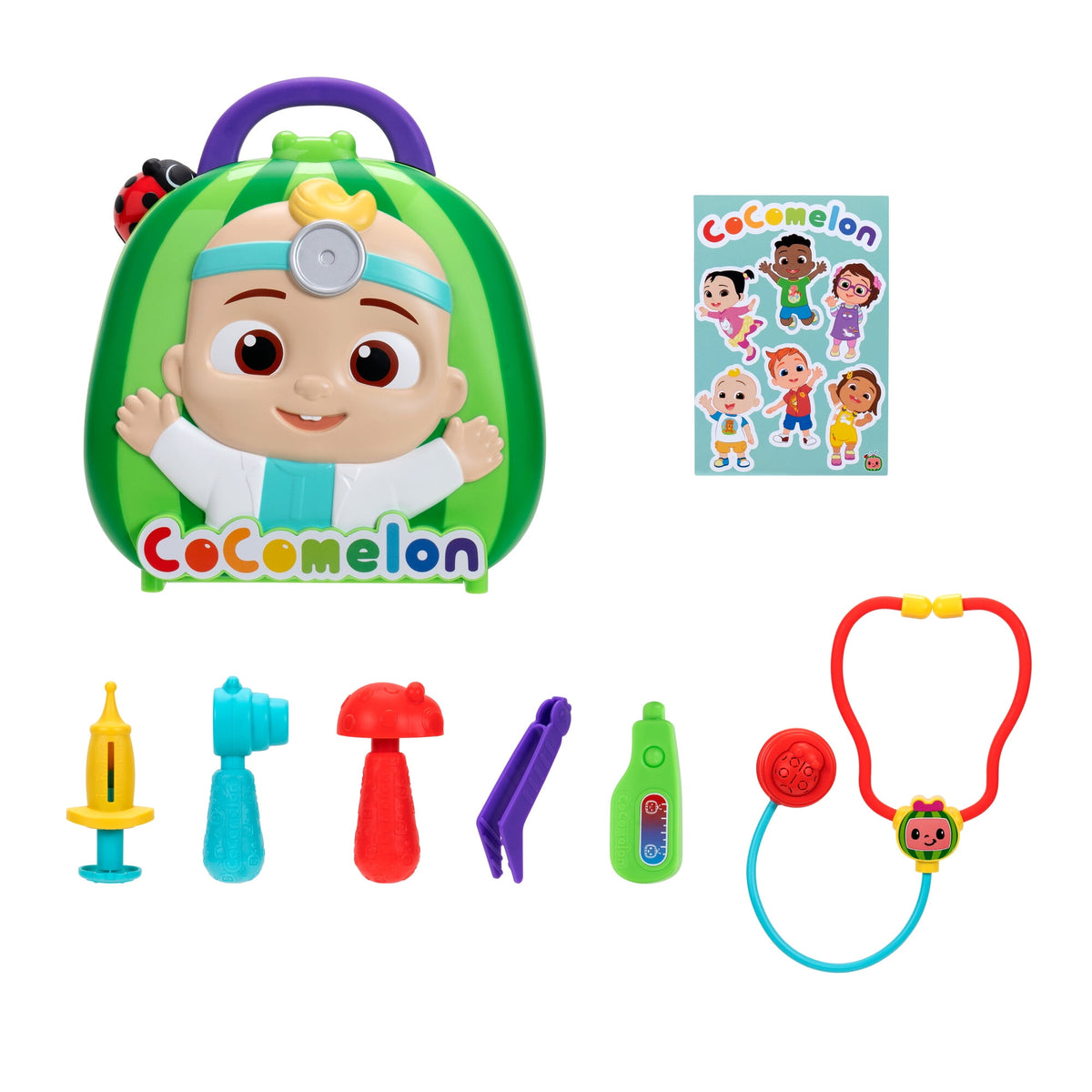 كوكوميلون حقيبه طبيب الأطفال التفاعلية التسوق والوظائف CoComelon
