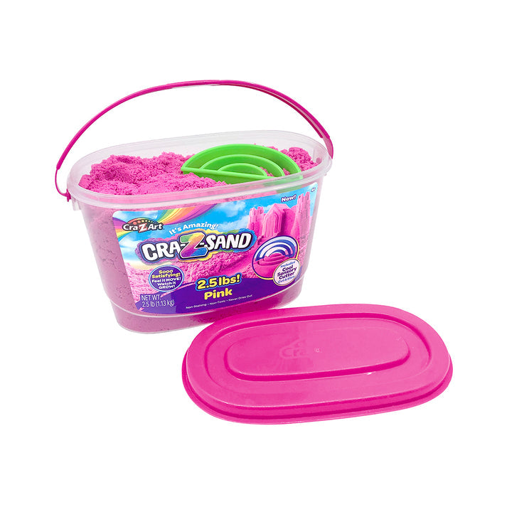 كريزي ارت سطل الرمل الوردي تشكيل الرمل Craz-Art