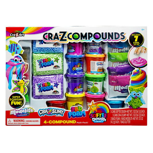 كريز سلايمي عبوة كبيرة سلايم كومبوندز سلايم Craz-Art