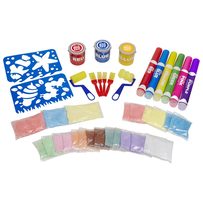 كريزي ارت مجموعة الطباشير القابلة للغسل رسم و تلوين Craz-Art