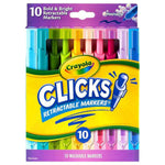 كرايولا أقلام تلوين قابلة للغسل 10 ألوان رسم و تلوين Crayola