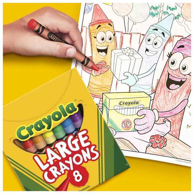 كرايولا مجموعة شمع التلوين الكلاسيكية رسم و تلوين Crayola