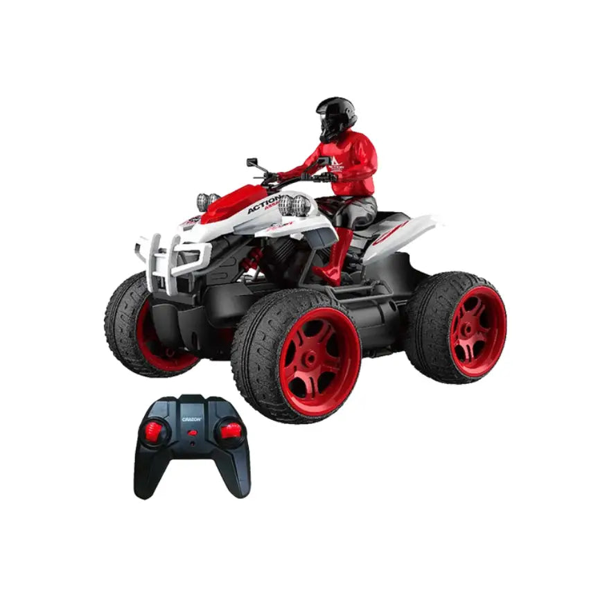 كرازون دراجة نارية مدخنة مع أضواء السيارات ريموت كنترول Crazon