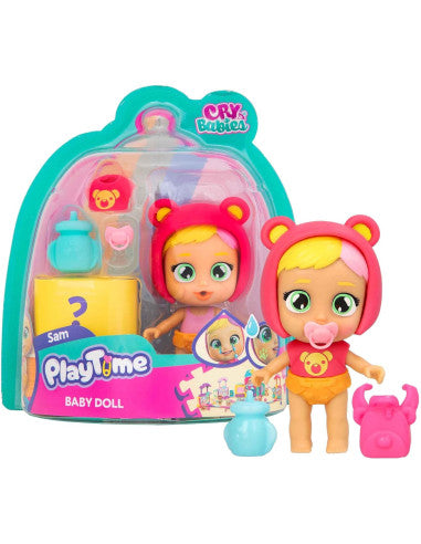 كراي بيبيز وقت المرح سام دمى المواليد CRY Babies