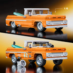 هوت ويلز مجموعة بناء وتركيب سيارة شيفروليه بيك أب مكعبات التركيب HotWheels