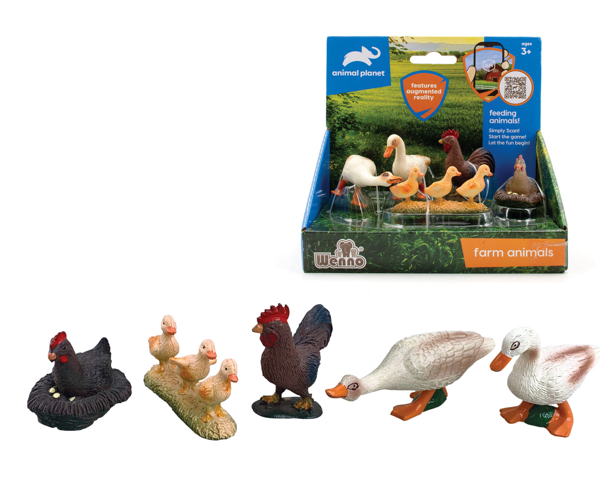 أنيمال بلانيت مجسمات الدجاج والبط مجسمات الحيوانات Animal Planet