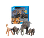 أنيمال بلانيت ألعاب الحيوانات البرية 4 قطع مجسمات الحيوانات Animal Planet