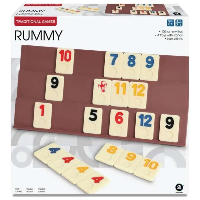 أمباسادور لعبة لوحية الرومي 110 قطع العاب لوحية Ambassador