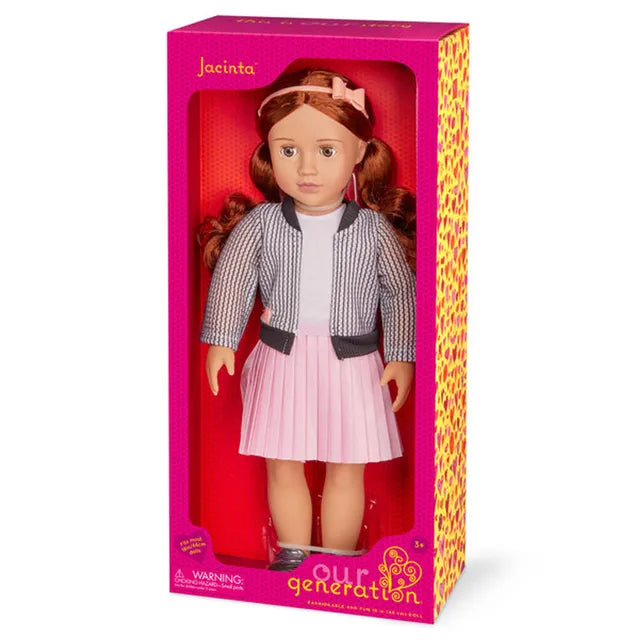 اور جينيريشن دمية جاسينتا فاشون دمية مع اكسسوارات Our Generation