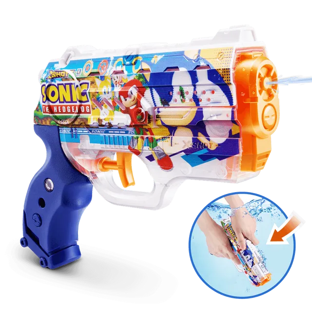 اكس شوتمسدس ماء سونيك سريع التعبئة مسدسات الماء Zuru