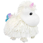 جيغلي بيتس يونيكورن روبوتيك أبيض ألعاب الكترونية Jiggly Pets