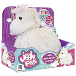جيغلي بيتس يونيكورن روبوتيك أبيض ألعاب الكترونية Jiggly Pets