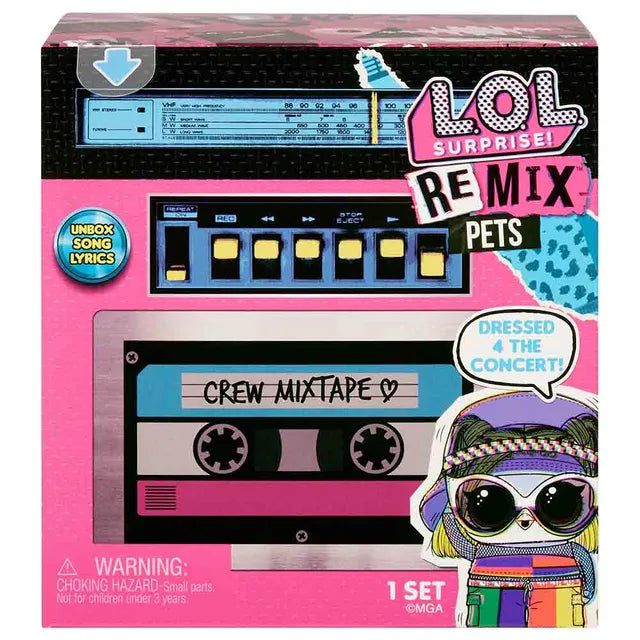 ال او ال سربرايز دمية ريميكس بيتس دمية مع اكسسوارات LOL Surprise